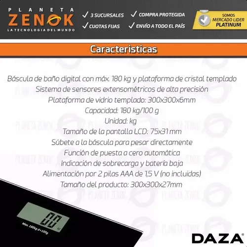 Balanza De Baño Vidrio Templado Medicion Cuidado Salud