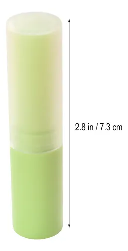 Tubos De Bálsamo Labial De Plástico Vacíos Para Mujer, 10 Un