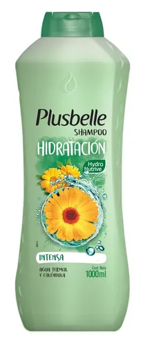 Shampoo Plusbelle Hidratación En Botella De 1l Por 1 Unidad
