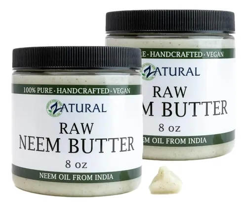 Crema Para La Piel Zatural Manteca Orgánica De Neem Y Aceite