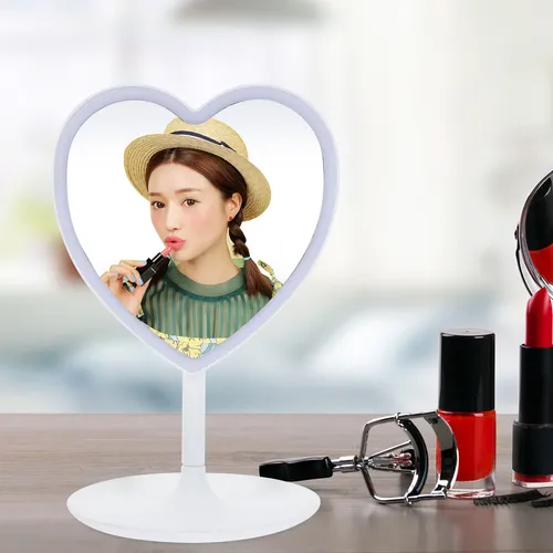 Práctico Escritorio For Modelar Corazones Con Espejo Led M