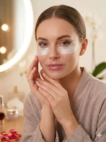 Mascarilla Hidratante De Colageno Ojos Ojeras Parche X 4 Uni