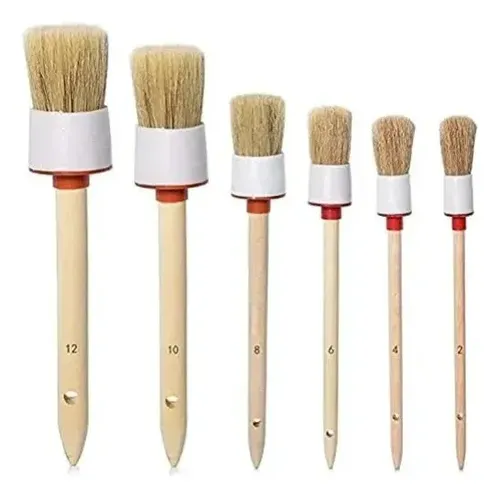 Sistema De Cepillo Del Detalle Del Pelo Del Jabalí Natural,