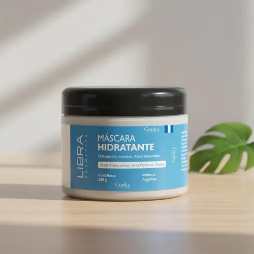 Mascara Hidratante Profunda Acido Hialuronico 250g Libra