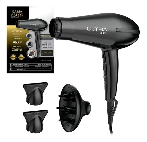 Secador De Pelo Gama Professional Salon Exclusive Ultra Ion