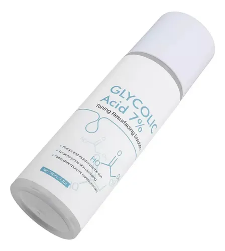 Tónico De Ácido Glicólico, 120 Ml, Hidrata Al 7% Y Reduce Lo