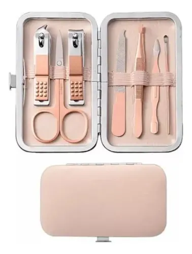 Kit de manicura de 7 piezas – Pedicura de acero inoxidable