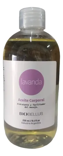 Aceite Para Masajes Lavanda – Biobellus 250ml Tipo de envase Botella
