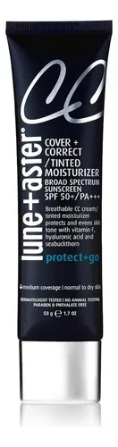 Crema Cc Spf 50 Spf 50 Bruma Hidratante, Color Medio