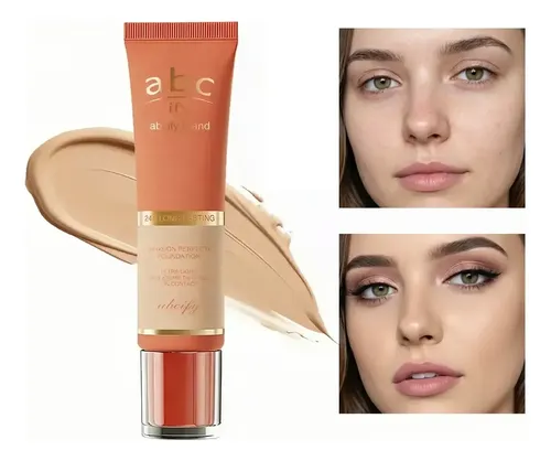 Base De Maquillaje Liquida Abcify Larga Duracion Waterproof