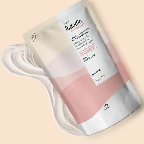 Repuesto Crema Hidratante Corporal Tododia Natura 400ml