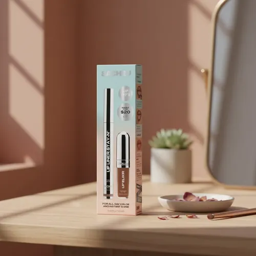 Sacheu Kit Delineador Labial Peel Off Hey-zel Y Nude Gloss