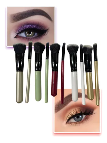 Set De Brochas Maquillaje X10u Oferta