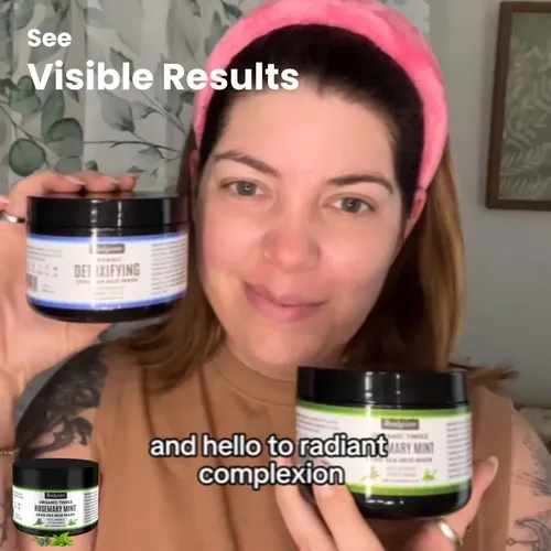 Mascarilla Hidratante De Arcilla Dead Sea Con Romero Y
