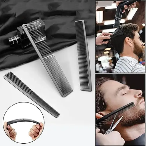 8 Piezas De Cepillo Para Cabello De Barbero Peine Z