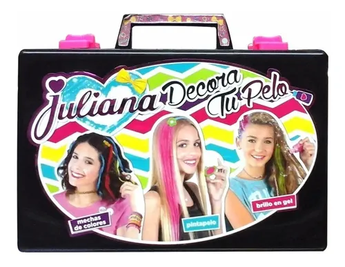 Valija Juliana Decora Tu Pelo Grande Vincha Cepillo Original
