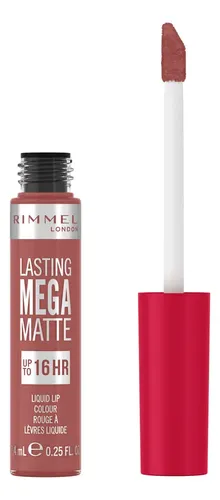 Labial Líquido Rimmel Lasting Mega Matte Acabado Mate Color 200