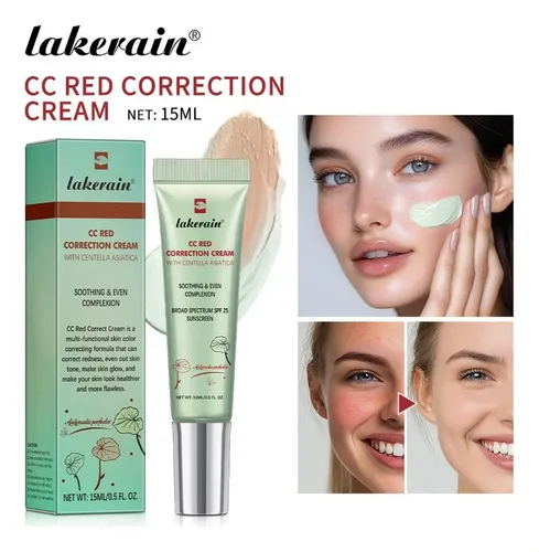 For Crema Pigmento Verde Correctora Roja Spf25 2026