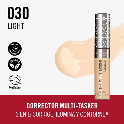 Corrector De Ojeras Rimmel The Multi-tasker Tono 030 X 10 Ml