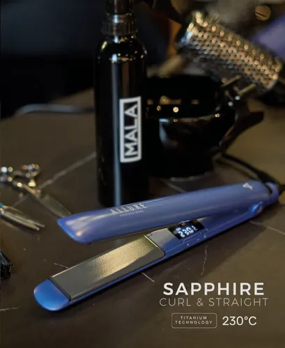 Planchita De Cabello Profesional Allure PL1010AP Color Azul