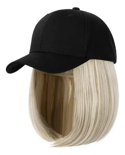 Gorra De Béisbol For Mujer Con Extensiones De Cabello,
