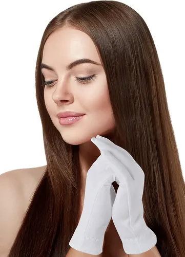 Guantes De Algodón Premium Hidratantes Para Piel Seca