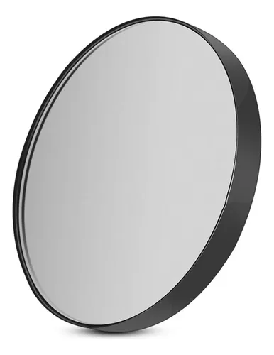 Espejo De Maquillaje Frcolor 8.9cm 5x Con Ventosa Negro