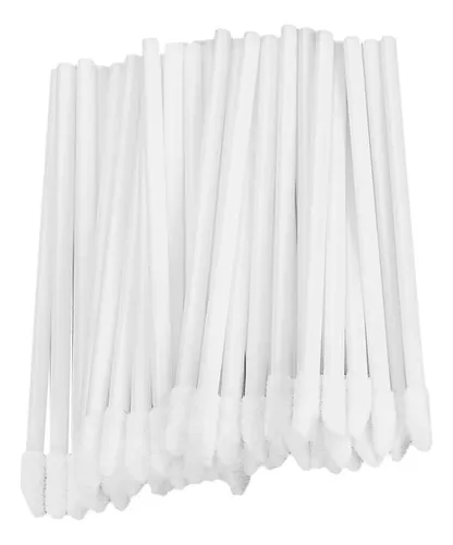 Set De 50pcs Desechable Cepillo De Lápiz Labial Para Blanco