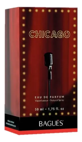 Perfume Floral Mujer Bagués Chicago Eau De Parfum Vegano 50ml