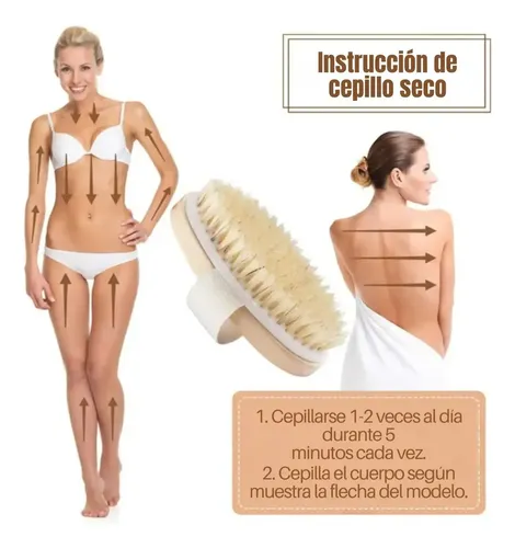 Calidad Superior Cepillo Corporal Exfoliante De Cerdas