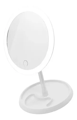 Espejo De Pie Con Aumento 1x Para Maquillaje Con Luz C. 1892