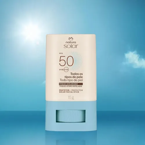 Protector Solar Facial Stick Natura Solar En Barra Fps 50