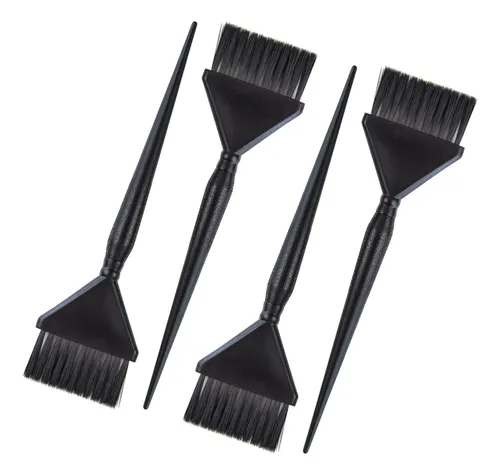 Juego De 4 Cepillos Clásicos Para Teñir El Cabello Para Apli