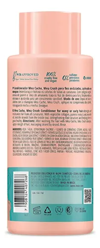 Inoar Acondicionador Meu Cacho Para Rulos X500ml