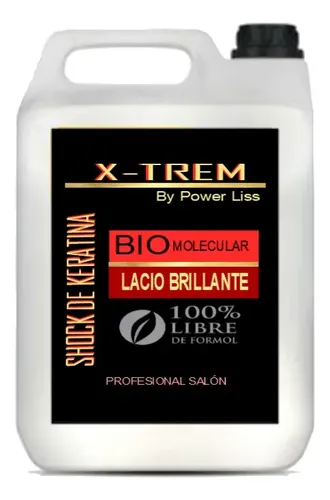 5 Litros De Shock De Keratina Sin Formol Bio Envio Al Pais