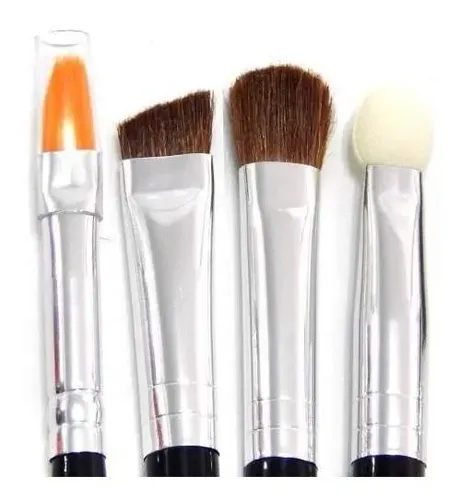 Heburn 12 Pinceles Brochas Set 475 Maquillaje Pony Mediano