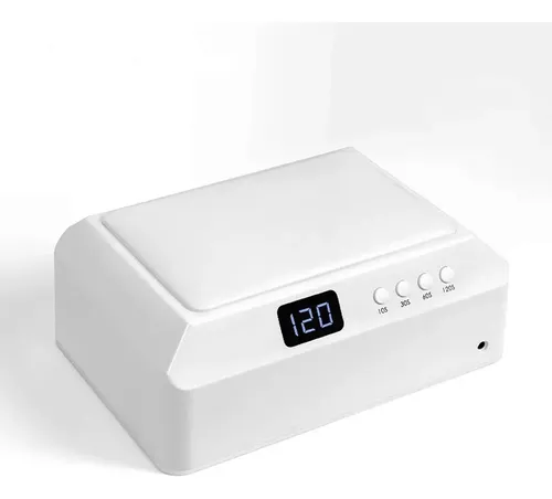 Cabina 2 en 1 Lámpara UV LED 80W + linterna led con soporte Manicura Pedicura con Temporizador