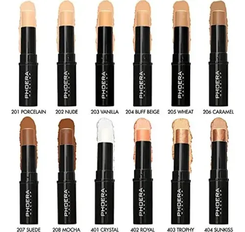 Corrector 2 En 1 Miskeen Contorno Y Iluminador 201 Porcelain