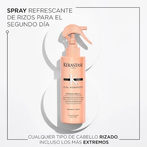 Kérastase Curl Manifesto Refresh Absolu Spray para Cabello Rizado | 190 Ml |
