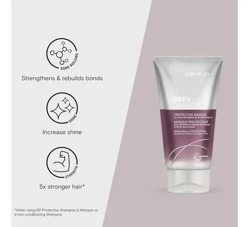 Mascarilla Protectora Joico Defy Damage 150 Ml Cabello Color