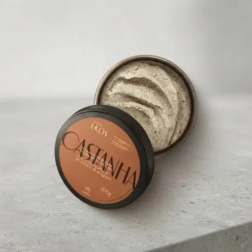 Exfoliante Castaña Cuerpo Ekos 200g en pulpa