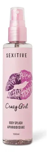 Body Splash Femenino Sexitive Crazy Girl 100ml