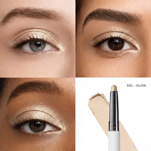 Sombra Ojos En Barra Regina Waterproof Larga Duración Sol Glow