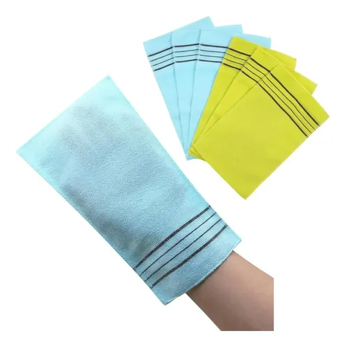 Guante Exfoliante Coreano Olivia Tree 6 Pack