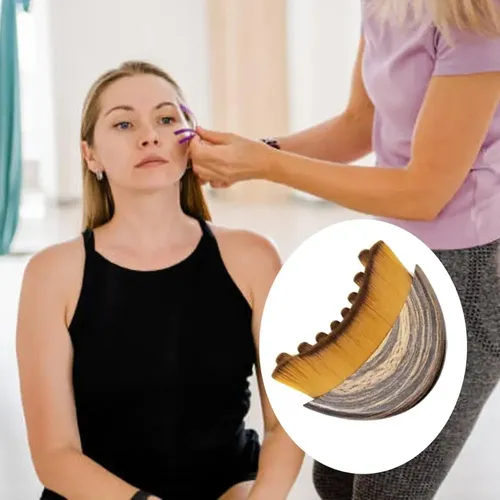 X Peine X Madera For Masaje Y Gua Sha – Herramienta X C