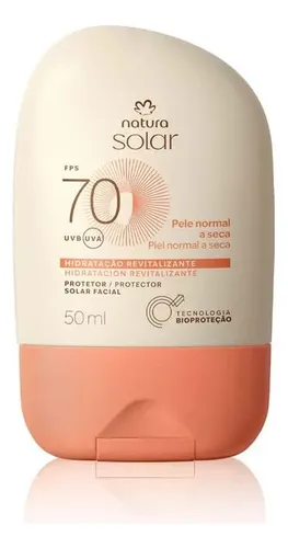 Protector Solar Facial Piel Normal A Seca Fps 70 Natura
