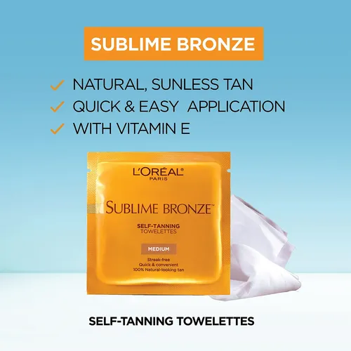 Toallitas Autobronceadoras L’oreal Paris Sublime Bronze De 6