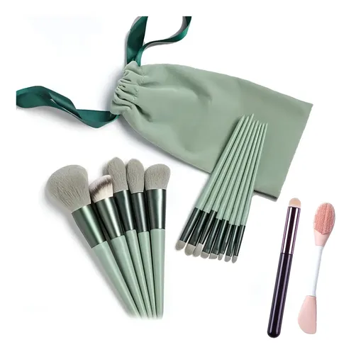 Brochas Maquillaje Profesional 15 Piezas Set De Brochas 1 Z