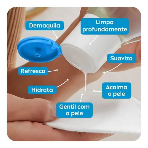 NIVEA Agua Micelar Solución de Limpieza 7 en 1 Refrescante 200ml, Desmaquilla, Limpia Profundamente, Purifica, Hidrata, Cuidado Facial