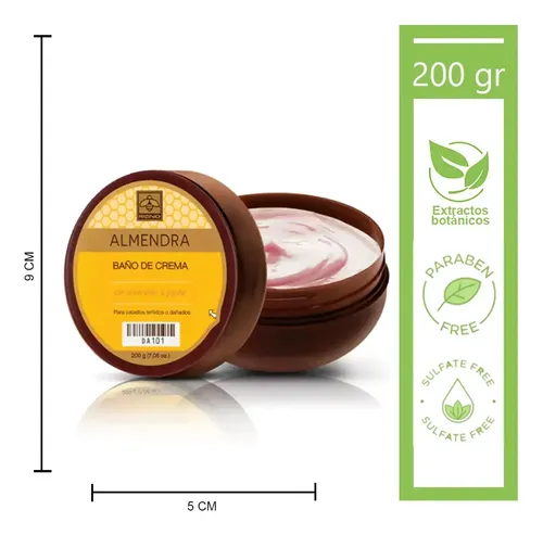 Baño De Crema Con Almendras Y Jojoba Reino